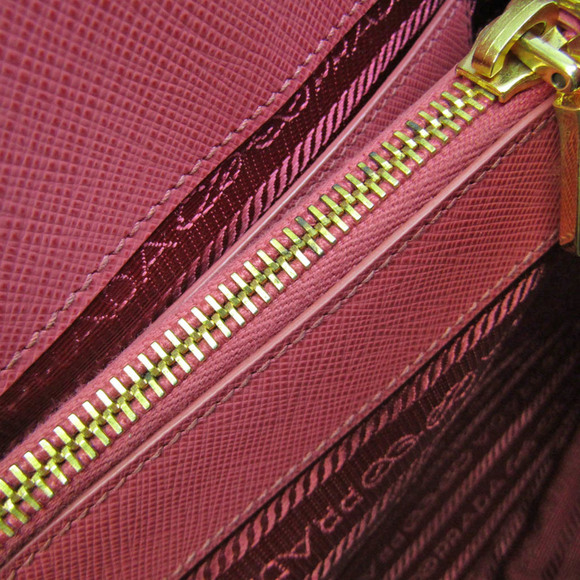 PRADA Pink Saffiano Shoulder Bag - Picture 12 of 16